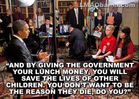 Obama school kids money