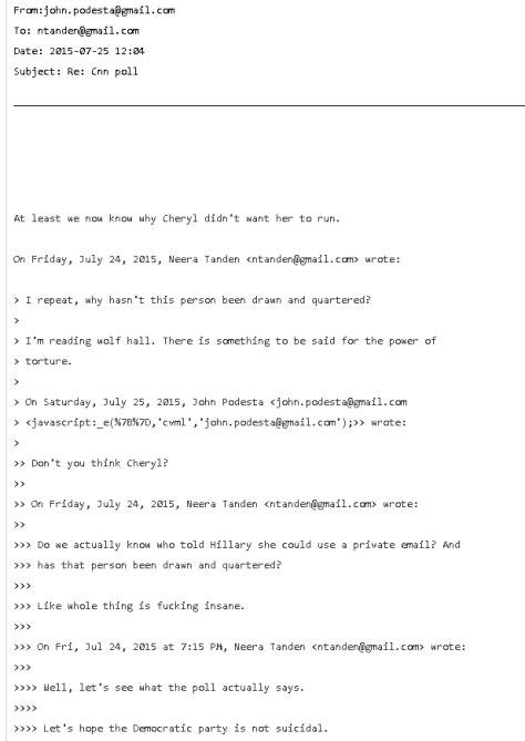 podesta-tanden-mills-hillary-should-not-run-dems-suicidal-who-told-her-to-use-email