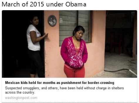 March of 2015 immigration under Obama WashPo