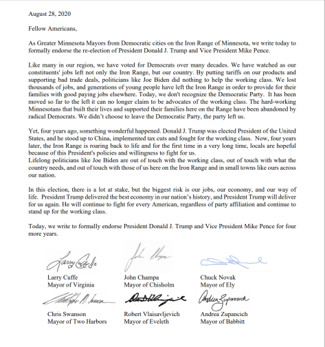 six democrat mayors minnesota endorse trump 2020-08-30 003645
