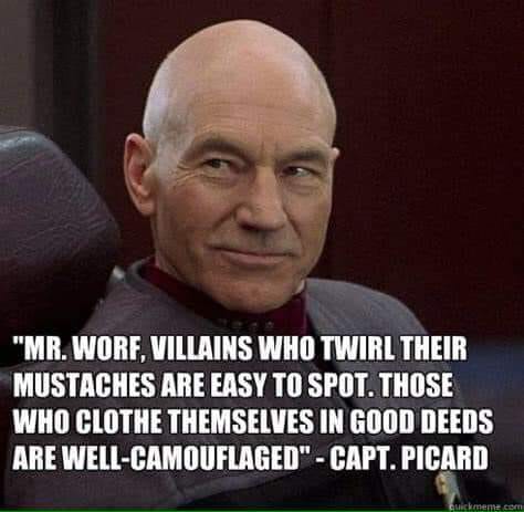 picard villians who clock in good deeds