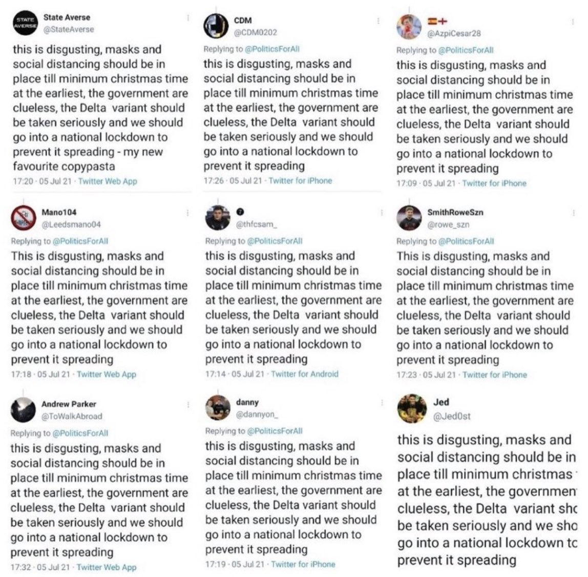 twitter bots same messaging2